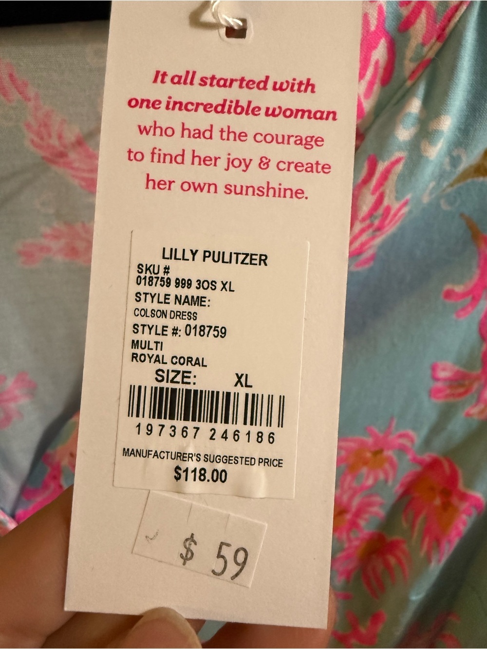Lilly Pulitzer NWT Colson Dress - Picture 6 of 8